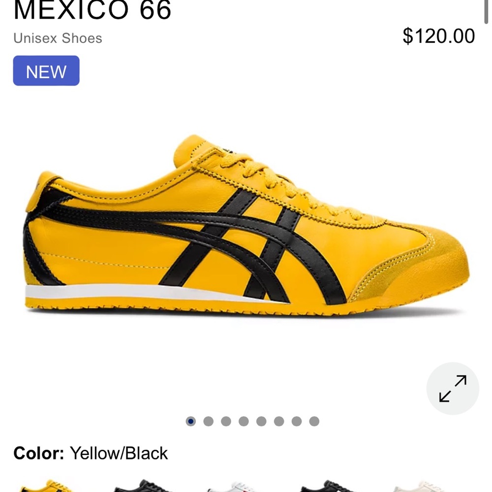 Onitsuka Tigers Mexico 66 yellow/black